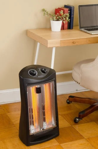 Fan-Assisted Tower Radiant Quartz Heater D87736