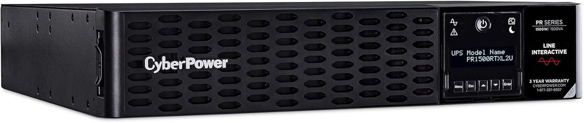 1500VA/1500W 8 Outlets 2U Rack/Tower UPS System L479493