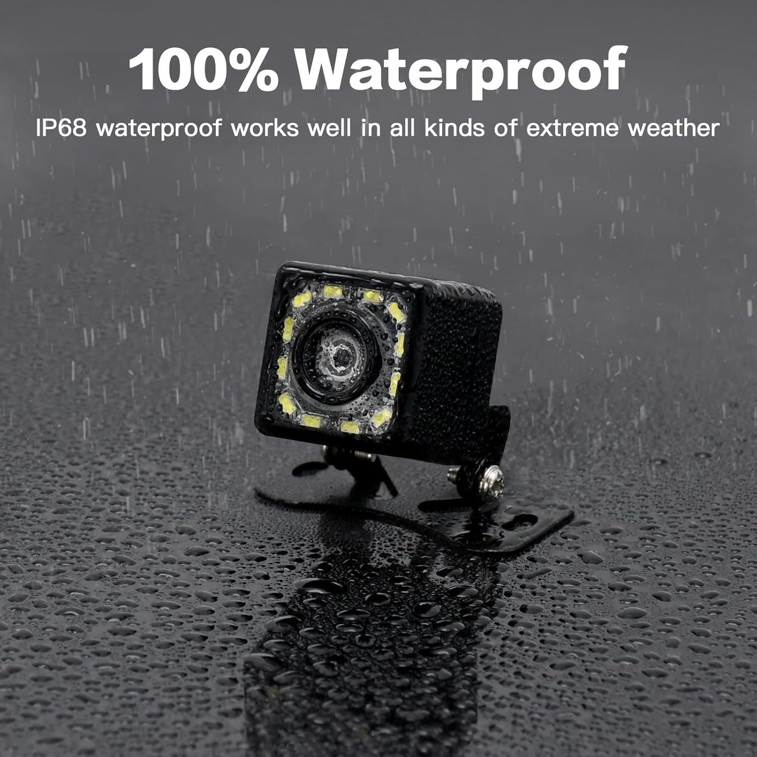 5 Inch Monitor HD 1080P IP69 Waterproof Backup Camera Kit Pack of 2 N831111