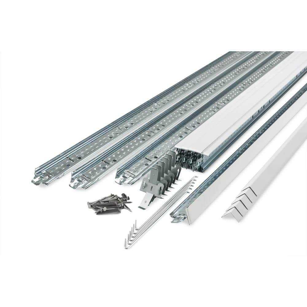 White 2 ft. x 4 ft Installation Kit X457