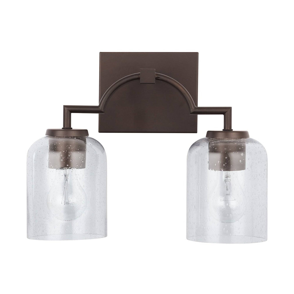 Bronze 2 Light Vanity D40084