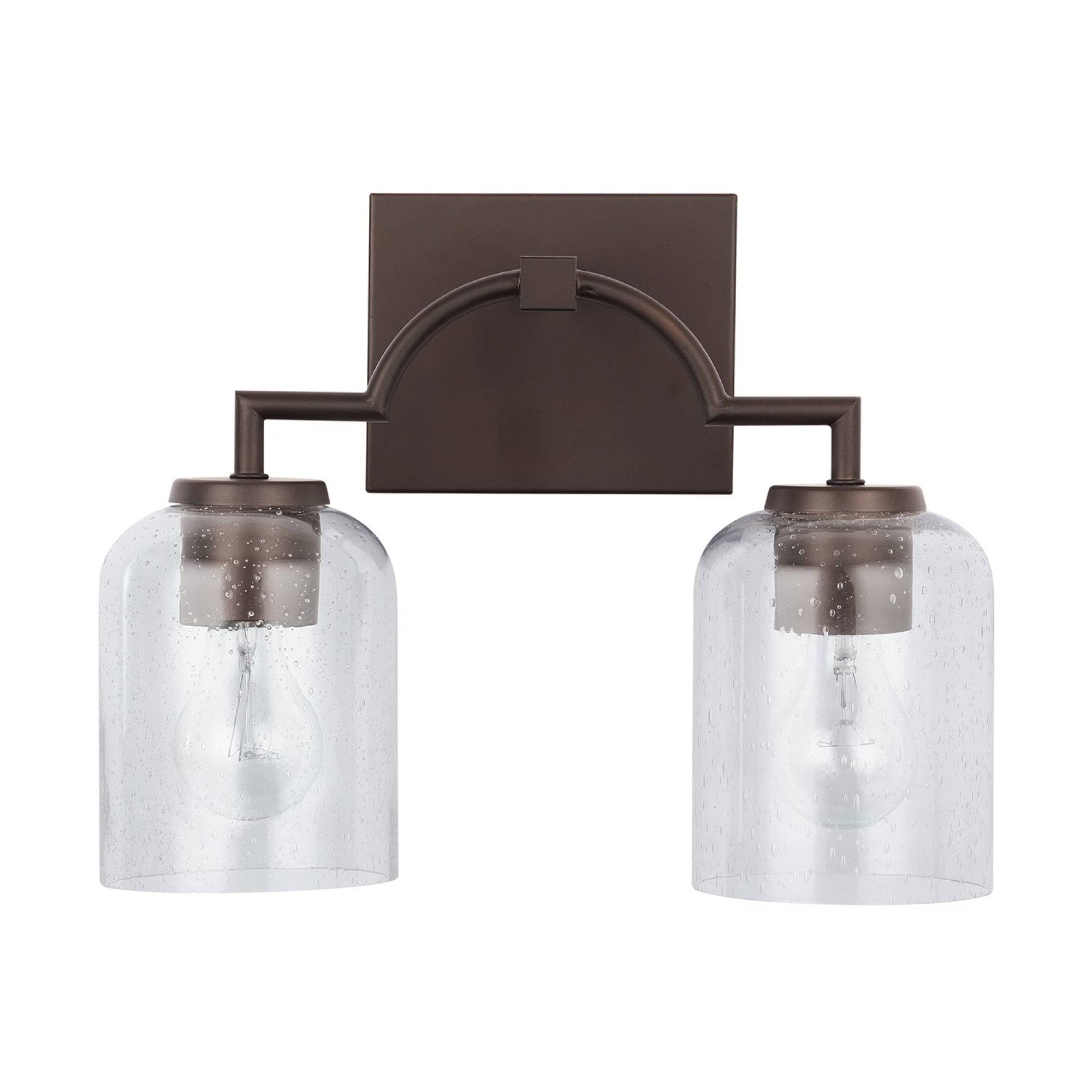 Bronze 2 Light Vanity D40084