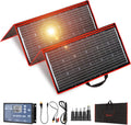 300W 18V Portable Folding Solar Panel Kit with 2 USB Outputs D60205