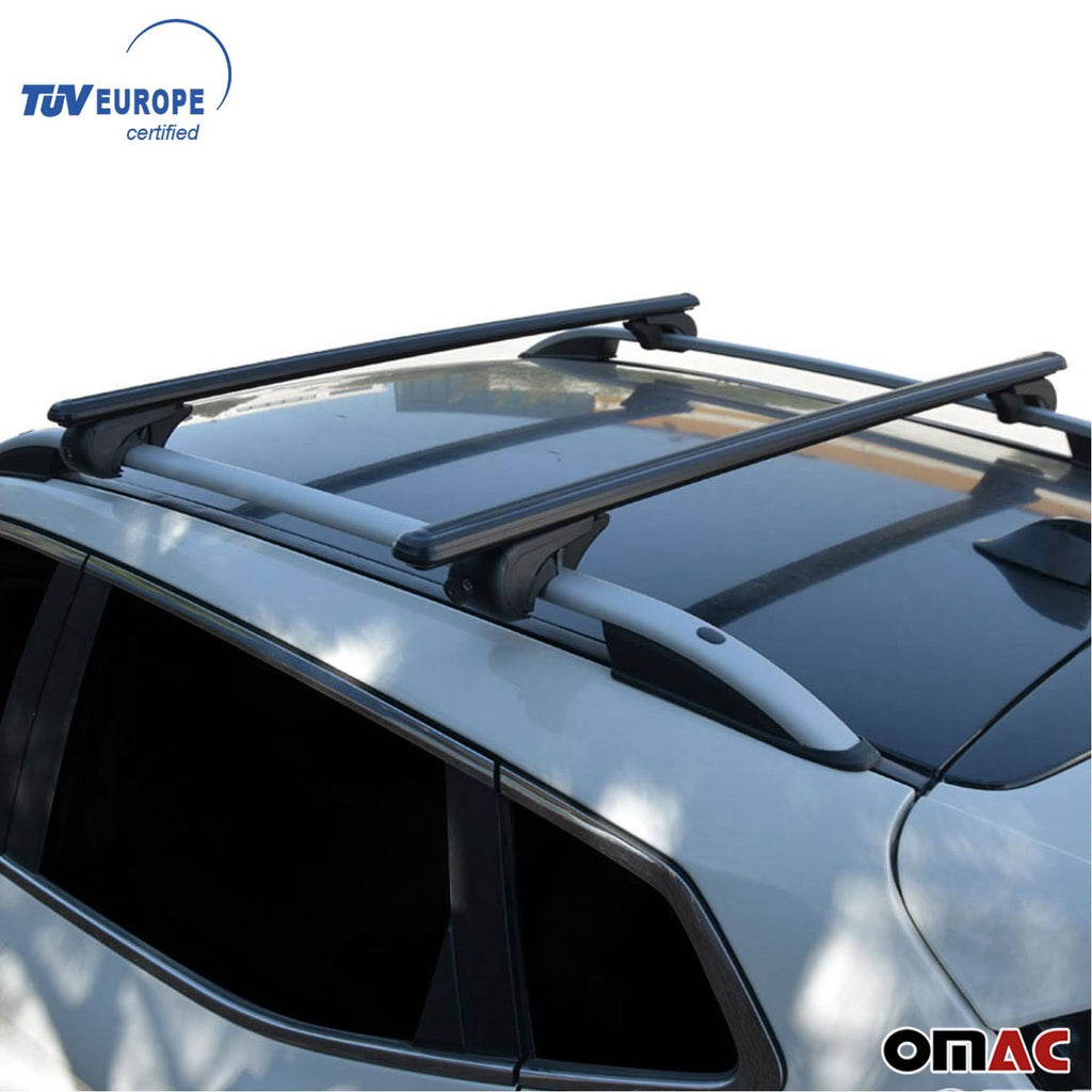Black Roof Rack Cross Bar Carrier D697