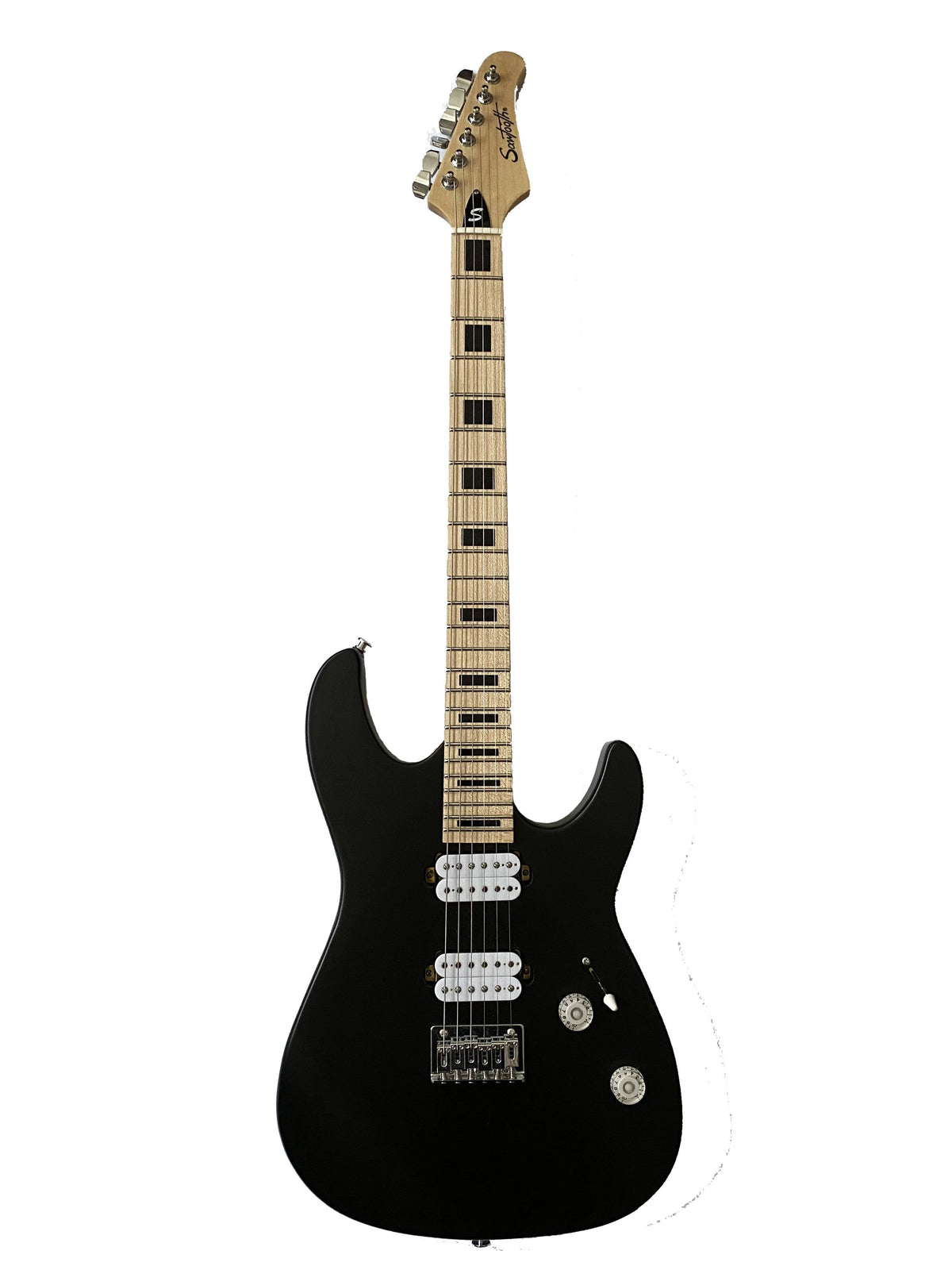 Satin Black Electric Guitar C8572