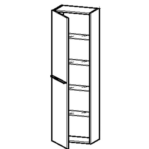Natural Walnut Tall Cabinet B484458