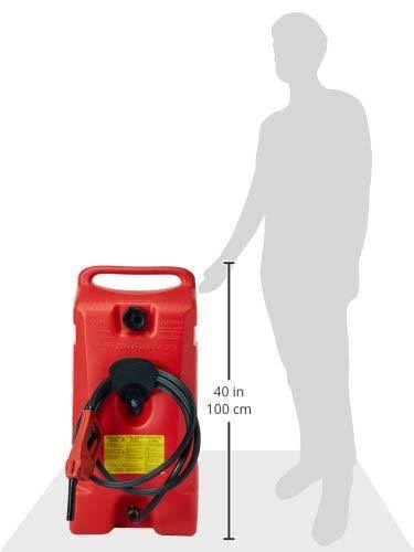 14-Gallon Rolling Gas Can with Transfer Pump B85370