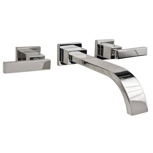 Polished Nickel Wall Mount Bathroom Faucet R627