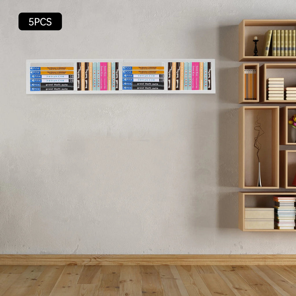 Metal Storage Media Shelf CD DVD Rack Wall Mount V28116