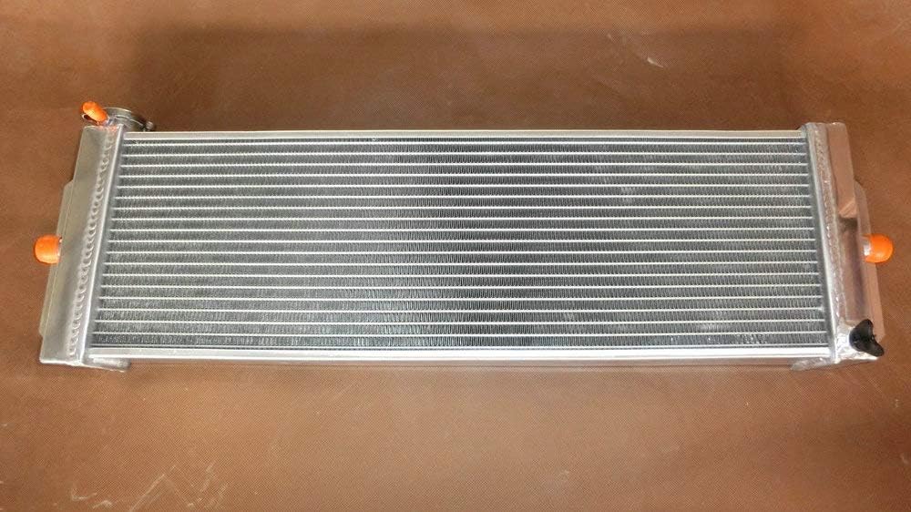 24"x8"x2.5" Aluminum Intercooler Heat Exchanger Radiator with Fans W790