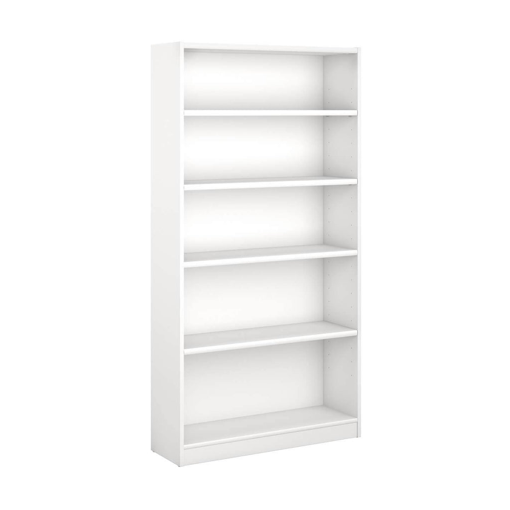 5-Shelf Bookcase, Pure White L91477
