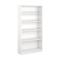 5-Shelf Bookcase, Pure White L91477