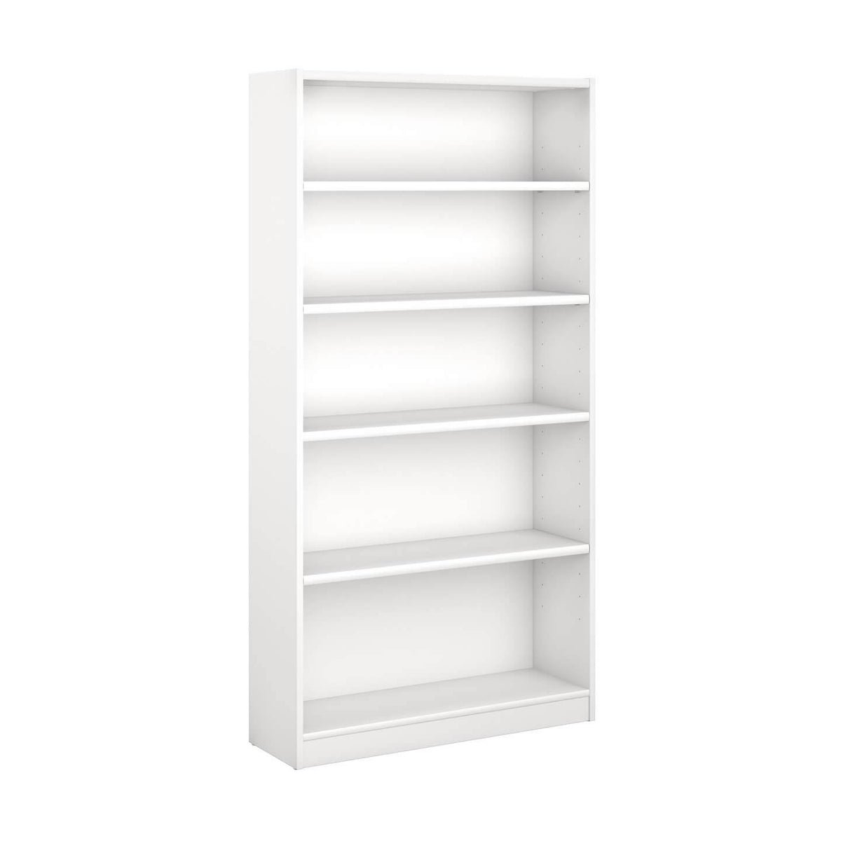 5-Shelf Bookcase, Pure White L91477