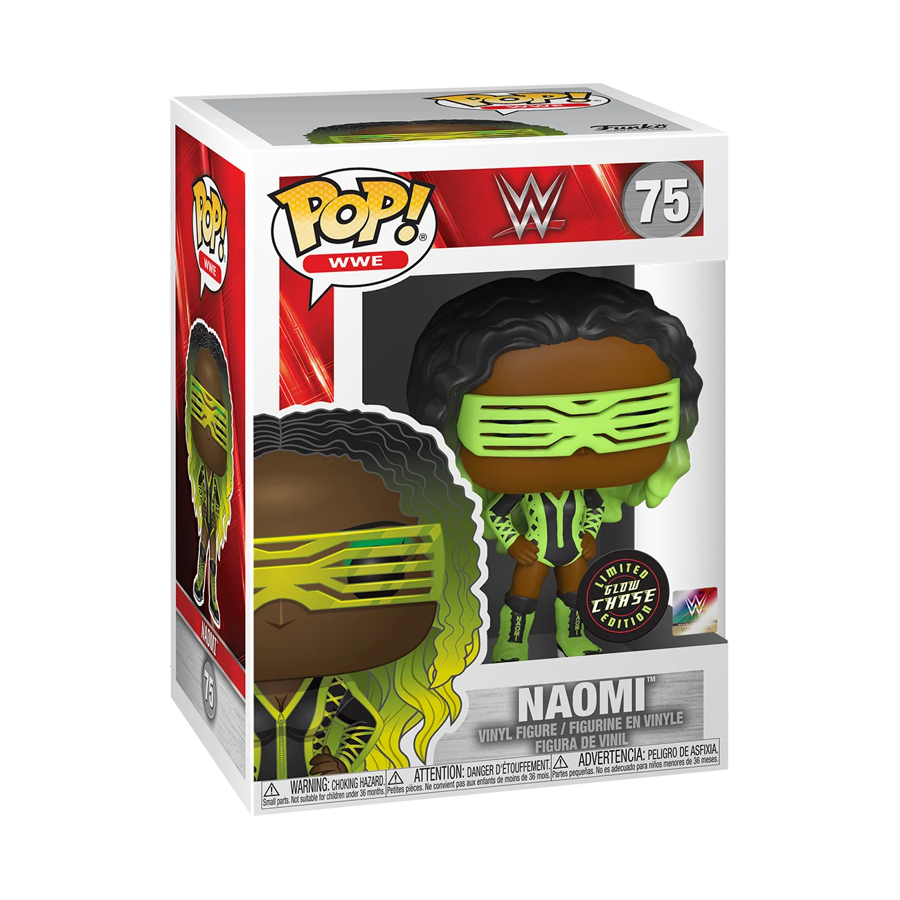 Funko POP! WWE: Naomi with Glow Chase E3423