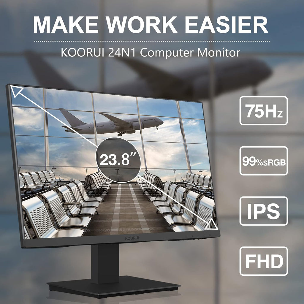 24 Inch FHD 1080p IPS 75Hz Monitor C94482