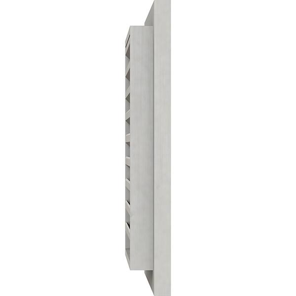 26 inch x 16 inch Primed Western Red Cedar Gable Vent Q854783