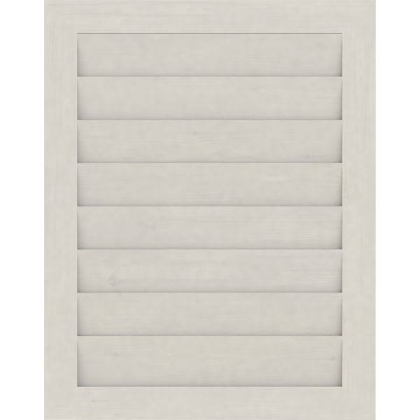 Primed Non-Functional Vertical Gable Vent U75318