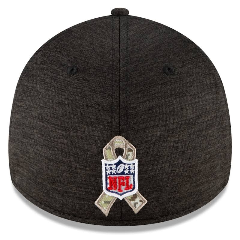 Heather Black Flex Hat U61879