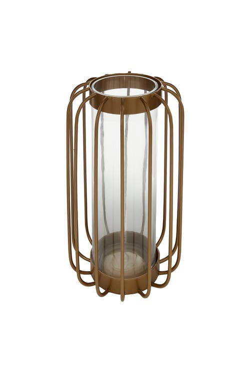 Gold Metal and Glass Vase I793093