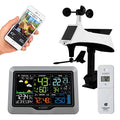Professional Smart Wi-Fi Weather Station with Remote Monitoring, Wind and Rain Gauges, Temperature and Humidity Sensors J298956