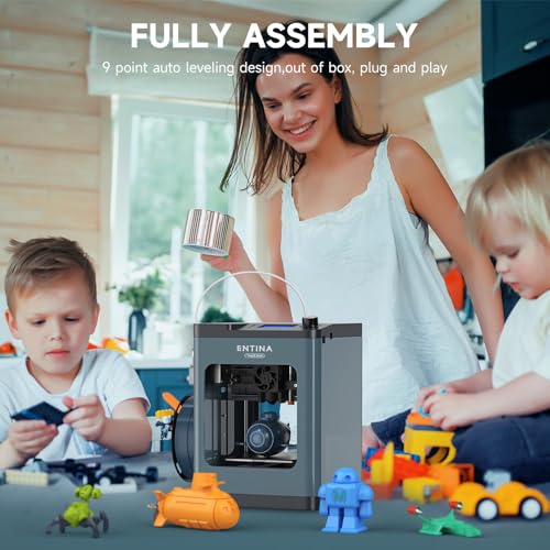 Fully Assembled Auto Leveling FDM Mini 3D Printer with Removable Magnetic Platform V735
