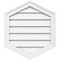 26x22W x 34x22H PVC Gable Vent X674