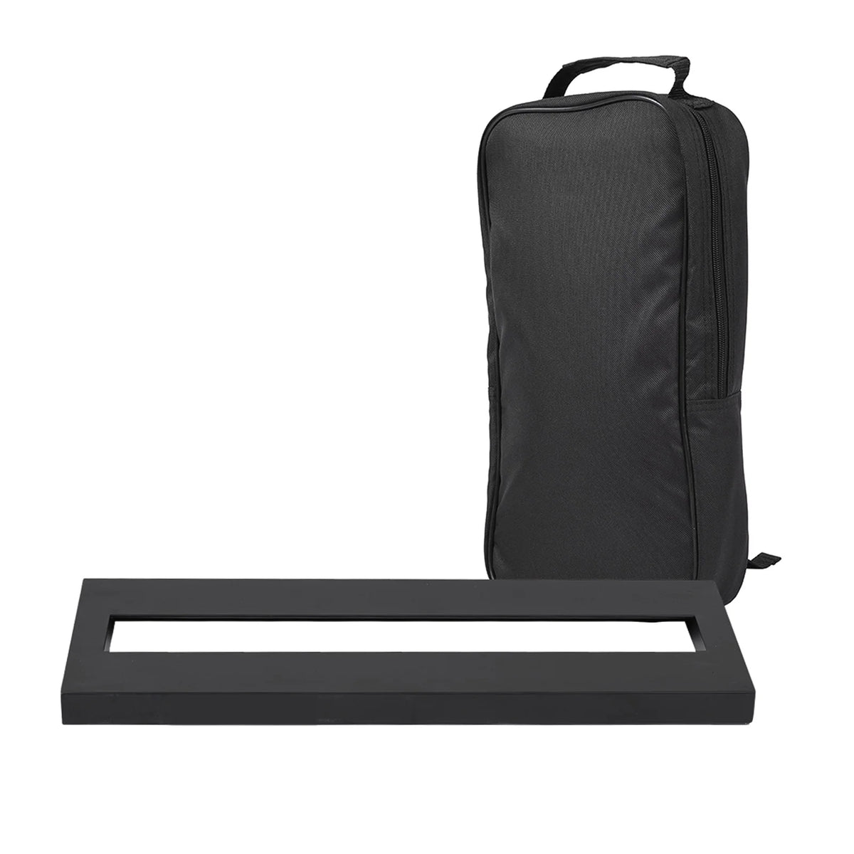 Mini Aluminum Alloy Guitar Pedal Board with Carrying Bag M99472