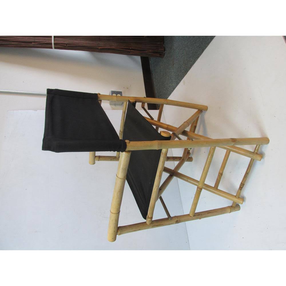 Black Bamboo Director Chairs (Set of 2) A148