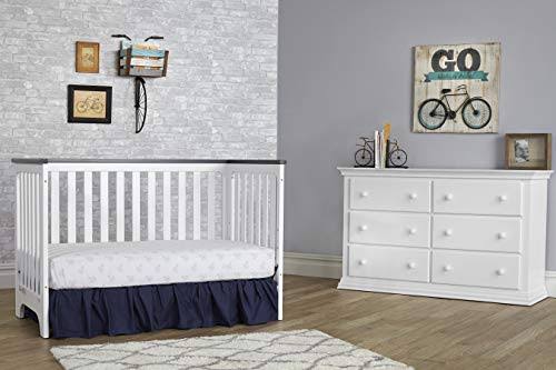 White 3-in-1 Convertible Crib Y605369