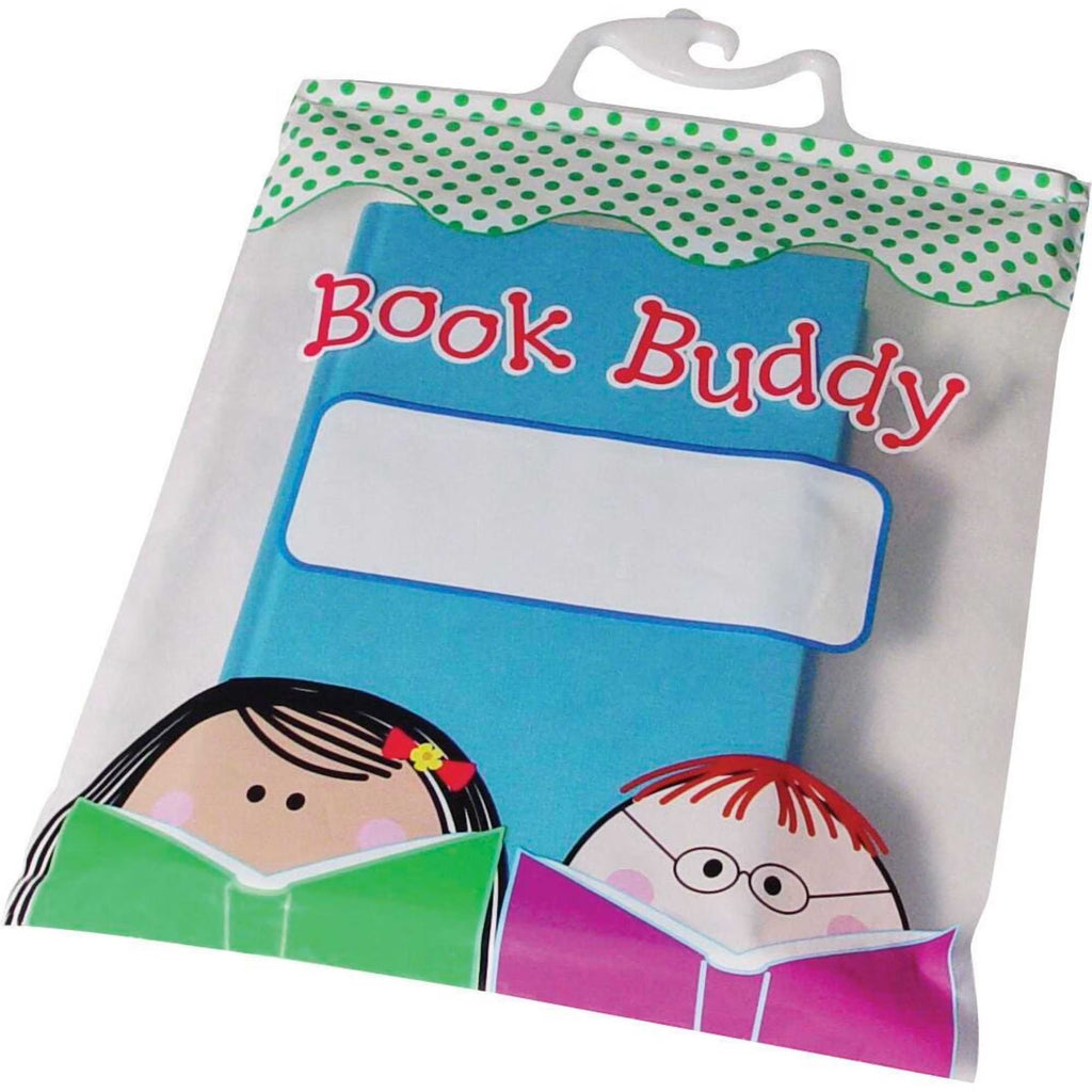 Book Buddy Bags, 10.5" x 12.5", Pack of 6 Y70076