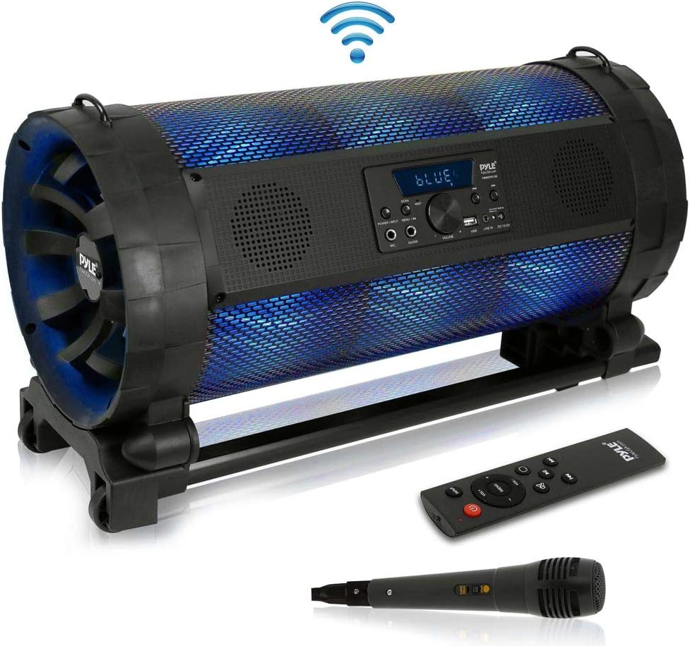 500W 2.1Ch Rechargeable Bluetooth Boombox Speaker with LED B885