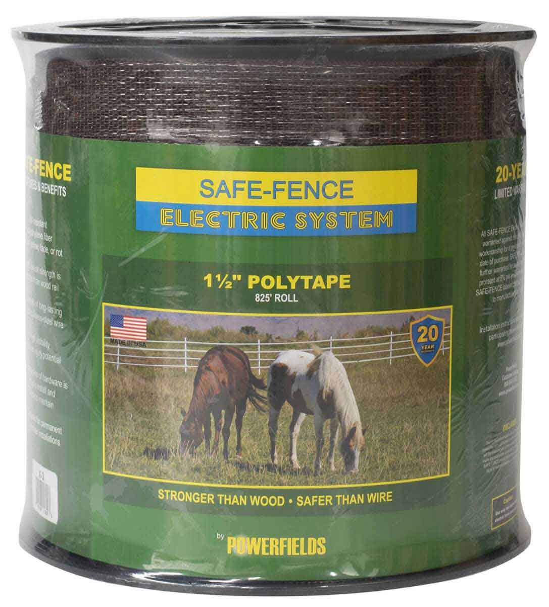 Brown 825& Poly Tape Electric Fence System U214