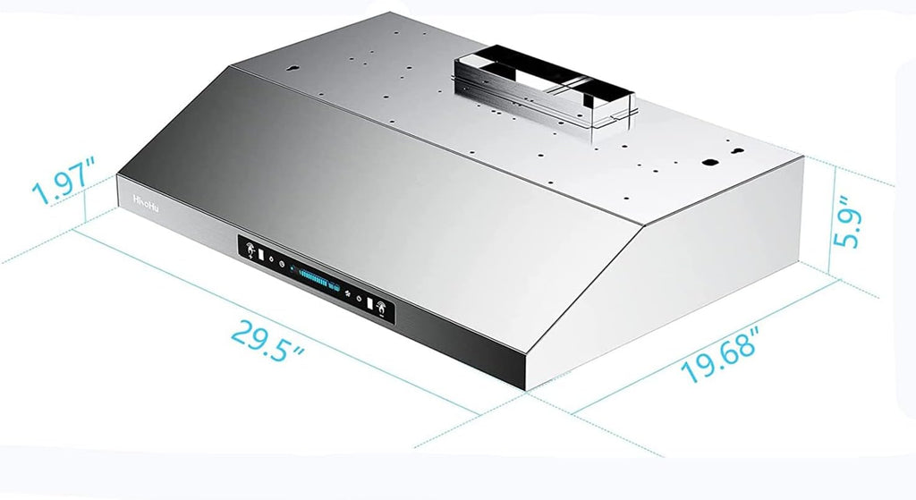 Stainless Steel Under Cabinet Range Hood with 900-CFM M599823