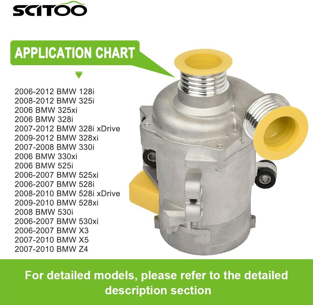 Auxiliary Water Pump for BMW 2.5L 3.0L A254