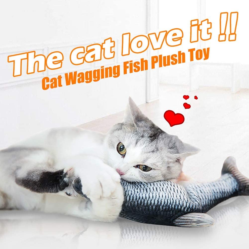 Electric Flopping Fish Cat Toy O639660
