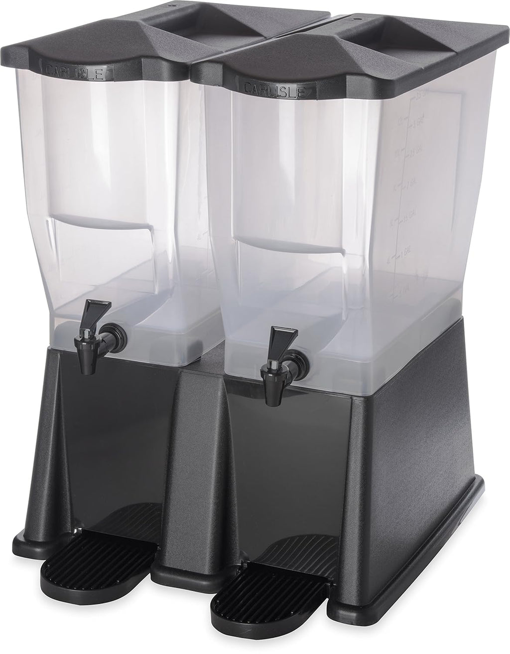Black 7 Gallon Capacity Double Base Q35035