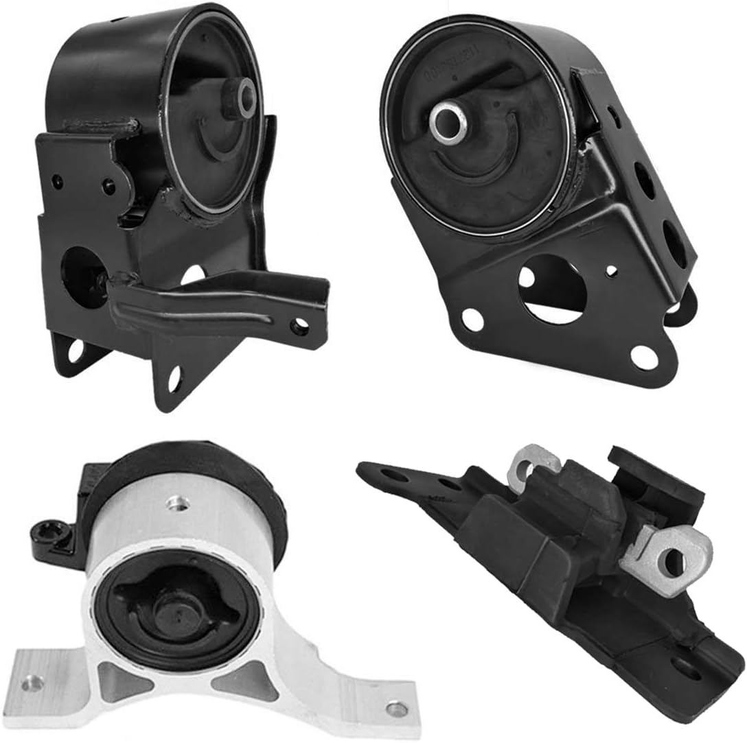 Set of 4 Engine Motor & Trans Mount with Sensor for Nissan Maxima Altima Quest 3.5L Auto Transmission X556256