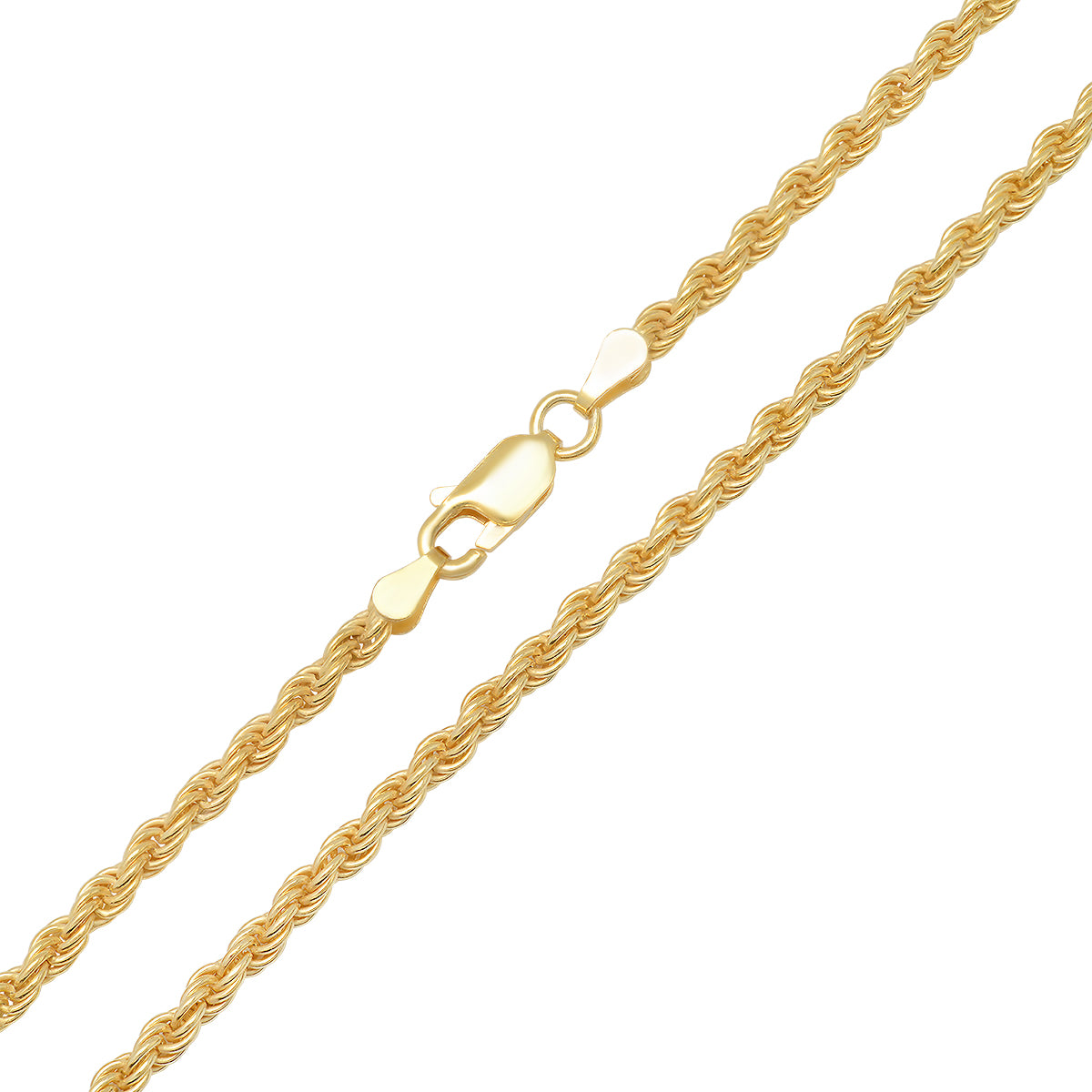 Gold Italian Rope Chain 22" - 30" G197957