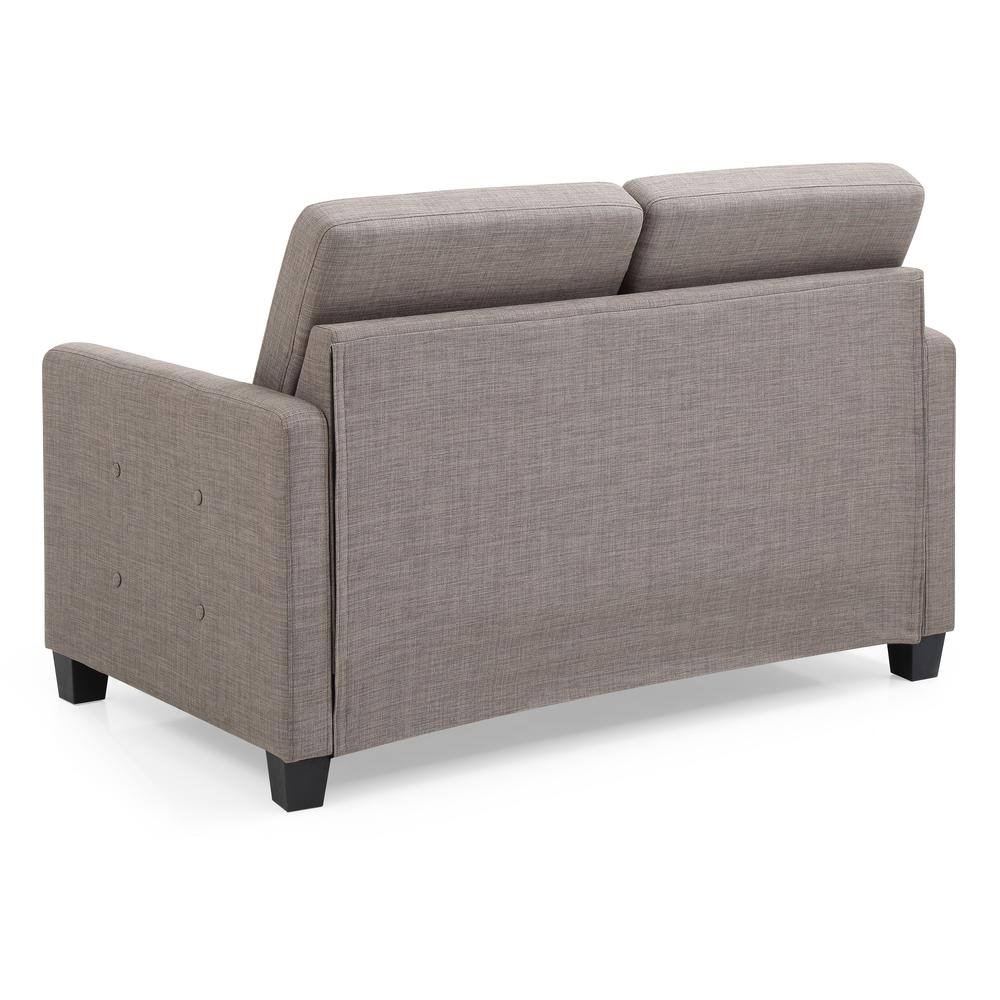 Gray Loveseat I84025