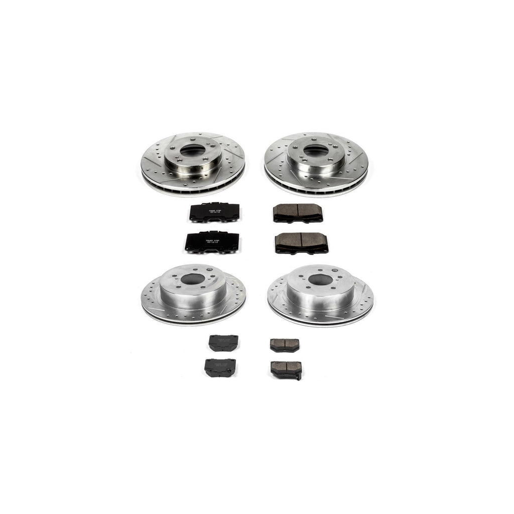 Front and Rear Z23 Evolution Sport Brake Kit C106