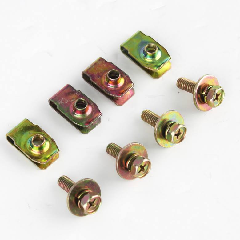 Smoked Amber Head Lights Set R5922
