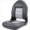 Gray & Charcoal High Back Seat E7708