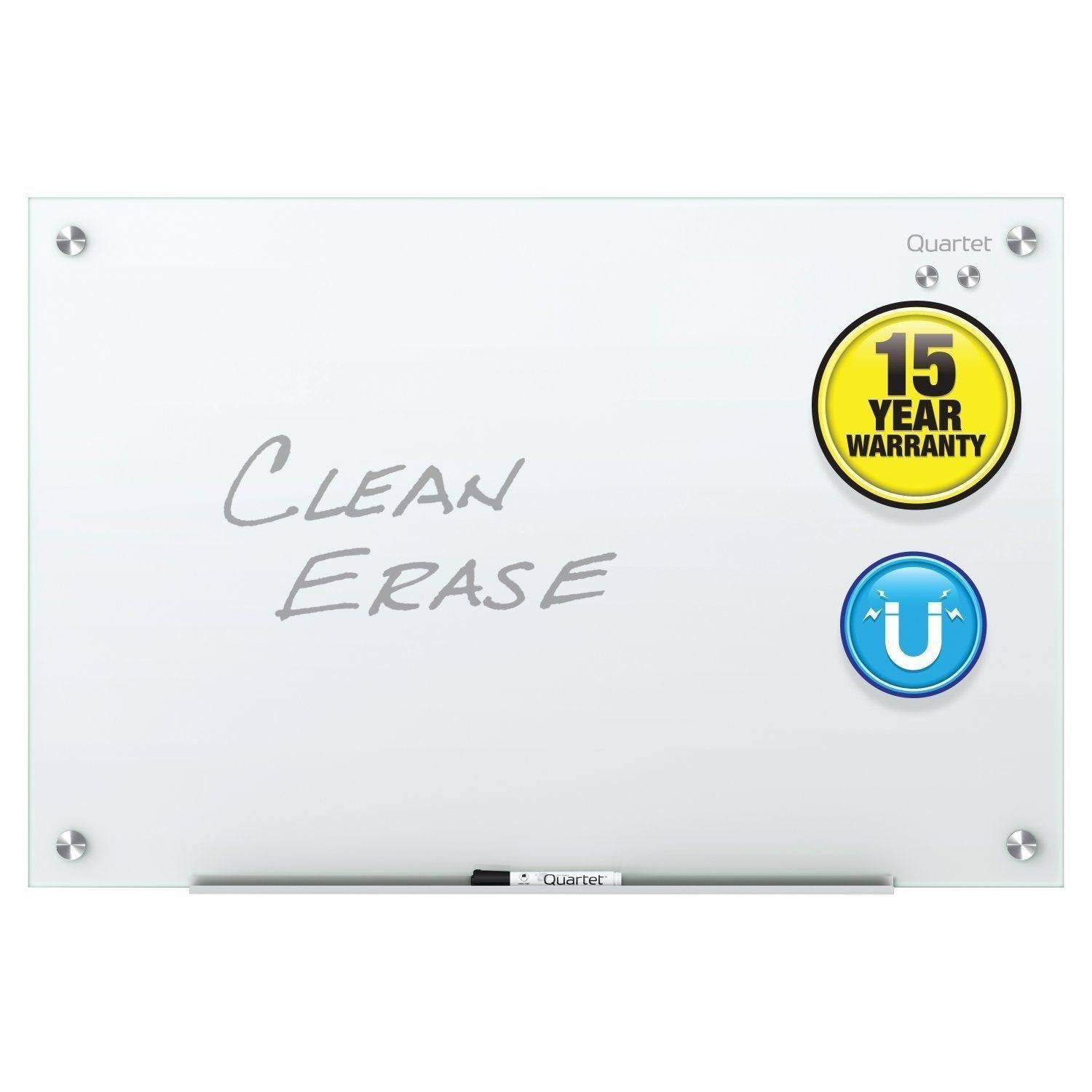 Magnetic Glass Whiteboard, 8 x 4 Feet K233