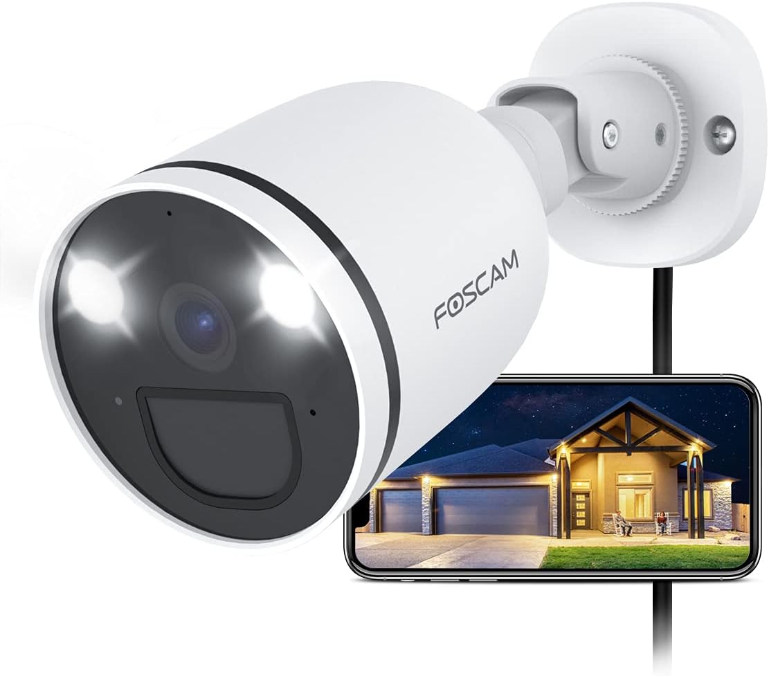 2K/4MP WiFi Security Camera with Color Night Vision M6381