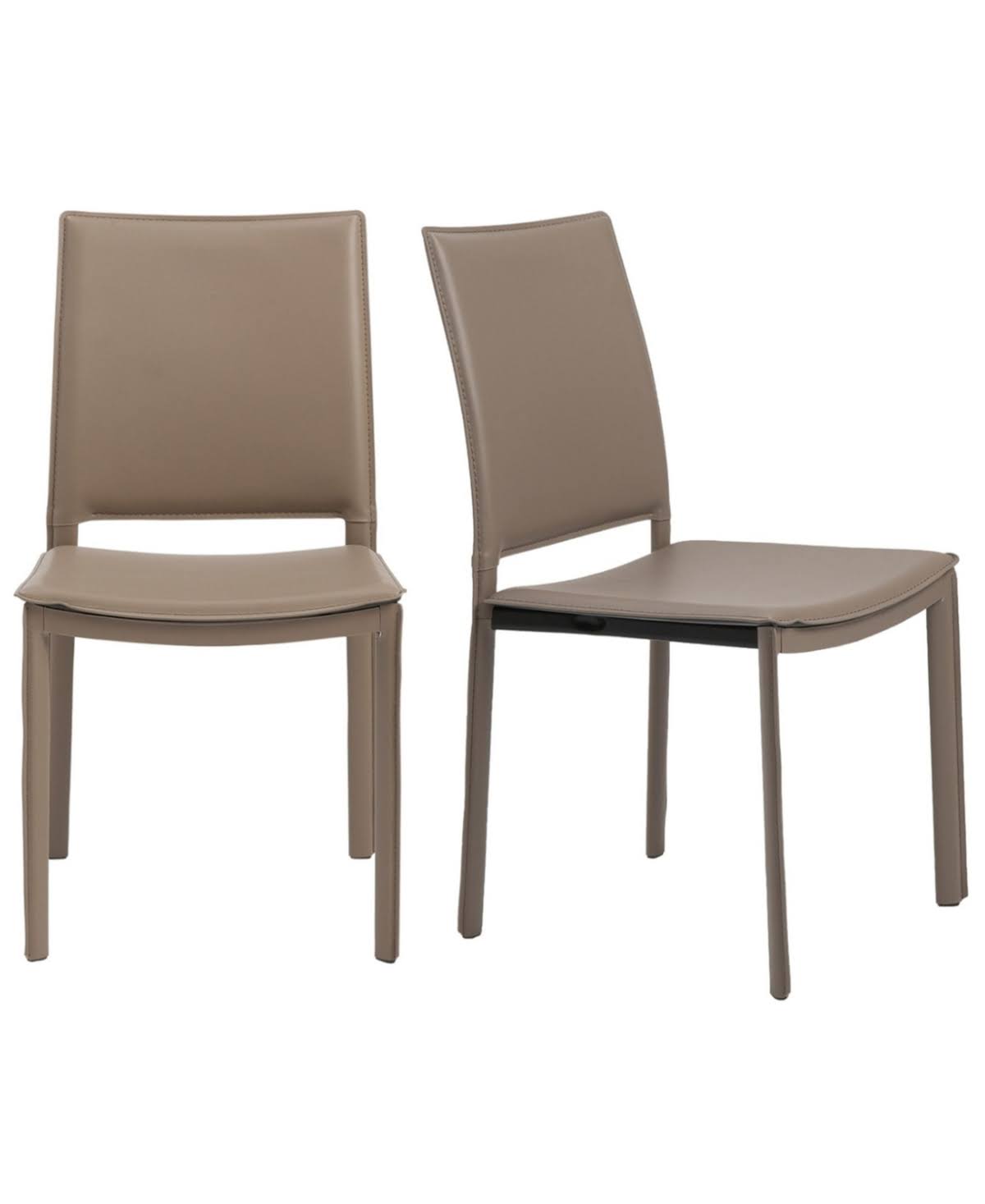Taupe Dining Chair Set of 2 S681703