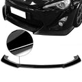 Gloss Black CS-Style Front Bumper Lip Guard Body Kit Z7907