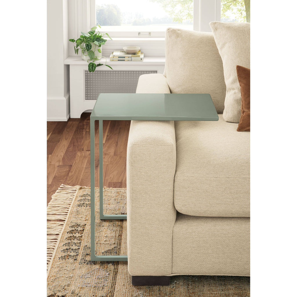 Taupe Grey C-Shaped Table X22722