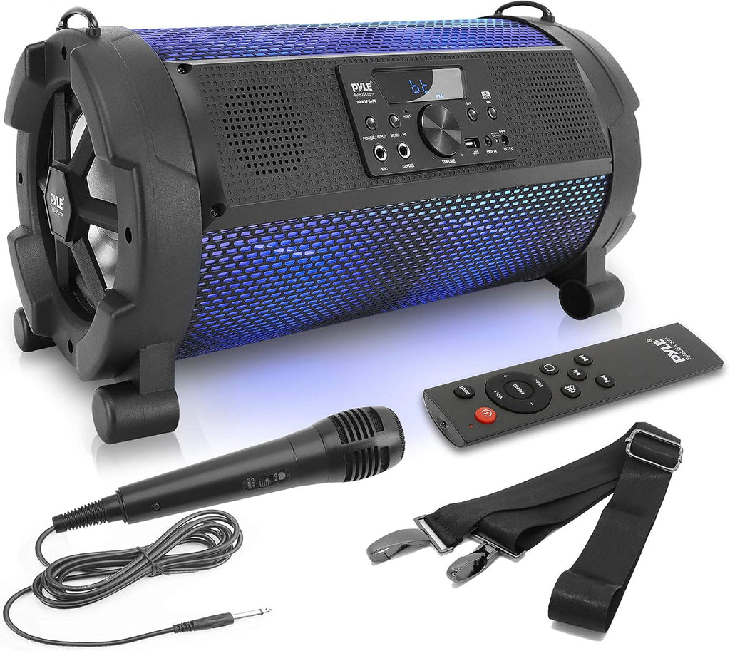 500W 2.1Ch Rechargeable Bluetooth Boombox Speaker with LED B885