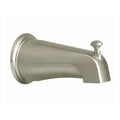 Brushed Nickel Diverter Tub Spout with Slip Fit Connection, 2 in J9266