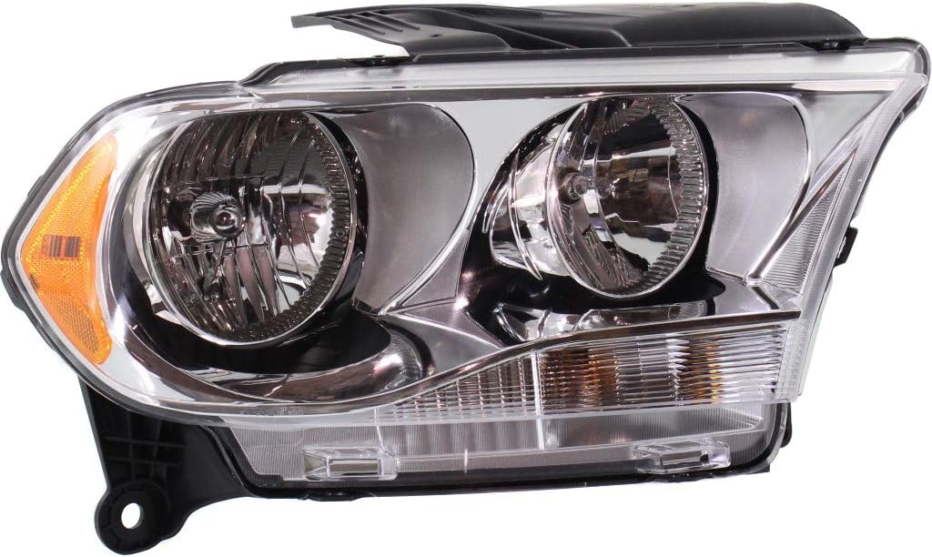 Dodge Durango Headlight 2011 2012 2013 Driver Side with Bulbs D542